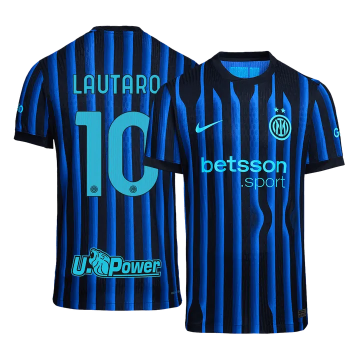 LAUTARO #10 Inter Milan Home inspired Soccer Jersey 2025/26