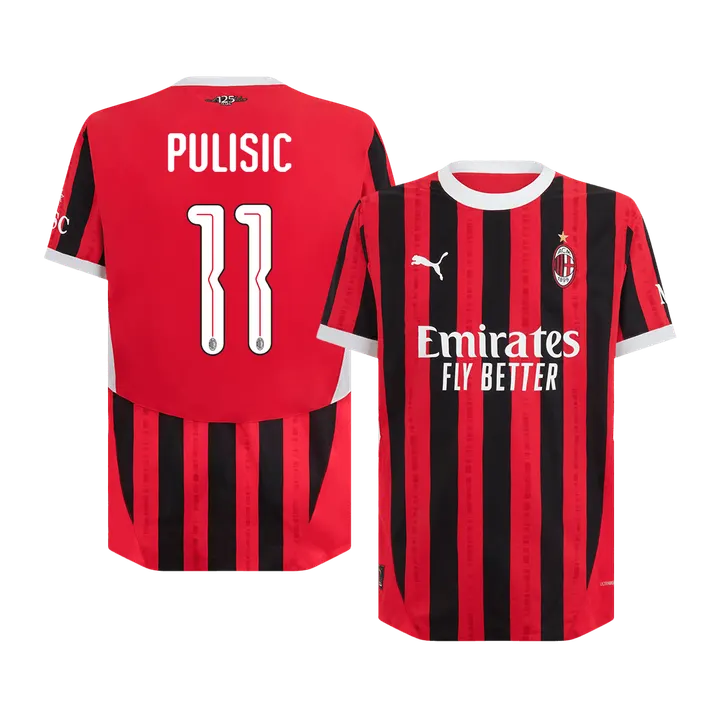 PULISIC #11 AC Milan Home inspired Soccer Jersey - UCL