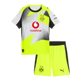 Borussia Dortmund Away Kids Soccer Jerseys Kit 2025/26