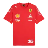 Charles Leclerc #16 Ferrari F1 Racing Team Shirt