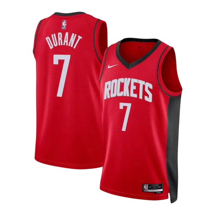 Durant #7 Houston Rockets Swingman NBA Jersey - Icon Edition