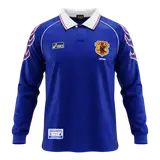 Retro Soccer Jersey Japan Home Long Sleeve 1998