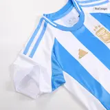 Argentina Home Kids Soccer Jerseys Full Kit