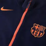Barcelona Jacket Tracksuit 2025/26 Navy&Orange
