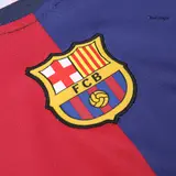 Barcelona Home Kids Soccer Jerseys Full Kit