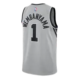 Wembanyama #1 San Antonio Spurs Swingman NBA Jersey - Statement Edition