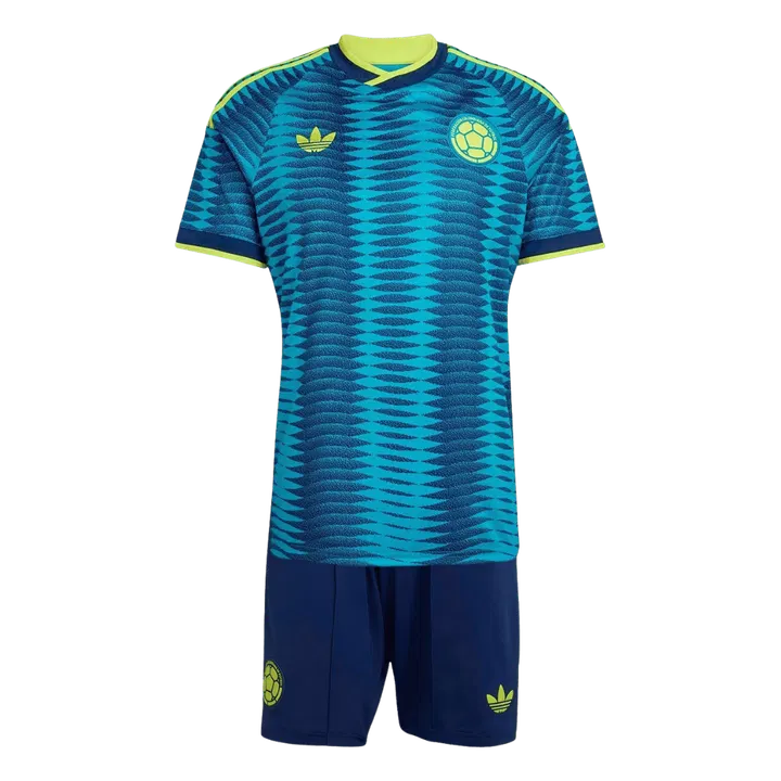 Colombia Away Kids Soccer Jerseys Kit World Cup 2026