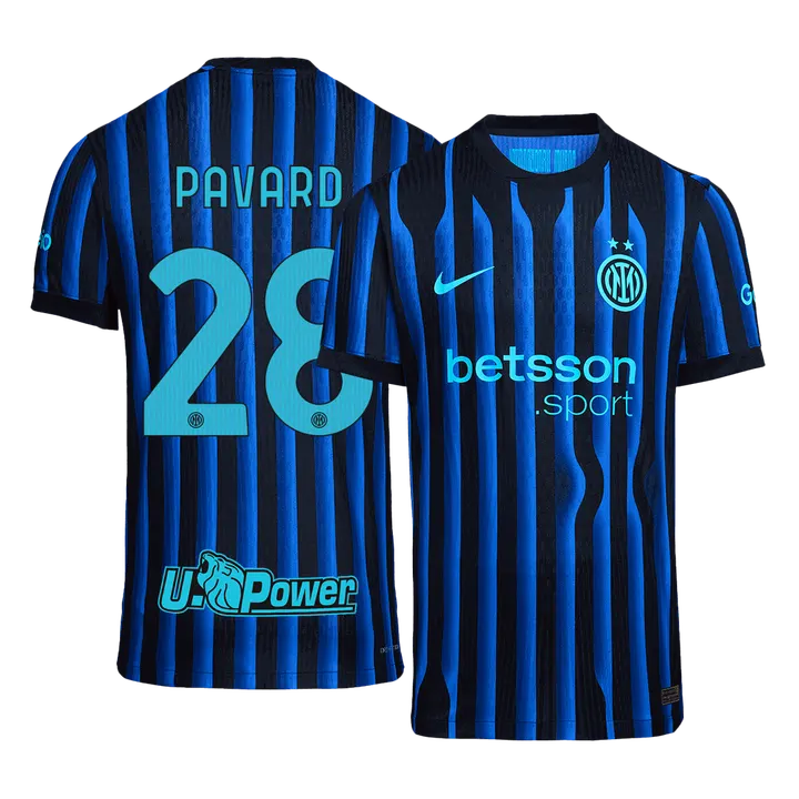 PAVARD #28 Inter Milan Home inspired Soccer Jersey 2025/26