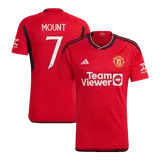 MOUNT #7 Manchester United Home Soccer Jersey 2023/24 -UCL