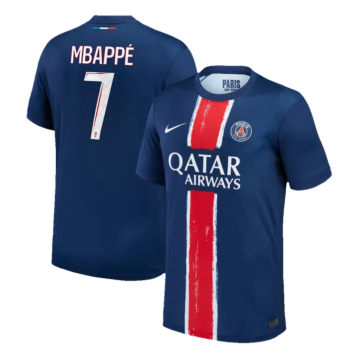 MBAPPÉ #7 PSG Home Soccer Jersey