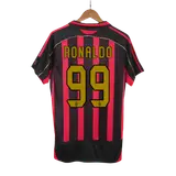Retro Soccer Jersey RONALDO #99 AC Milan Home 2006/07