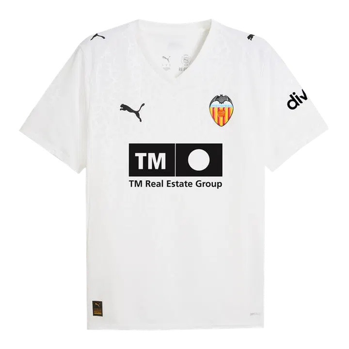 Valencia Home Soccer Jersey 2025/26