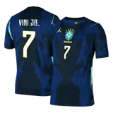 VINI JR. #7 Brazil Away Player Version Jersey World Cup 2026