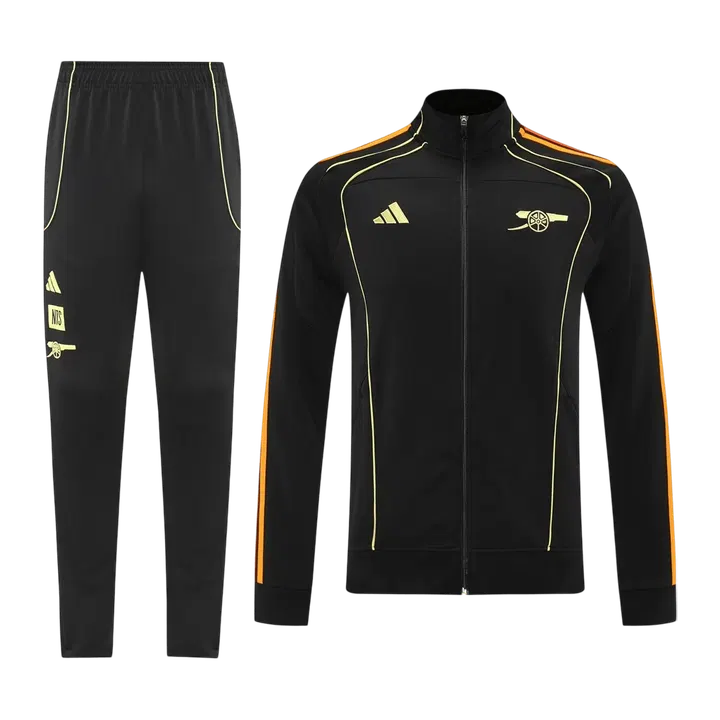 Arsenal Jacket Tracksuit 2025/26 Black