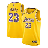 JAMES #23 Los Angeles Lakers Swingman NBA Jersey 2025/26 - Icon Edition