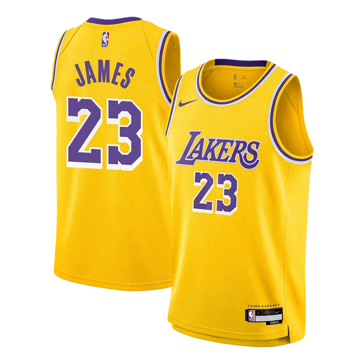 JAMES #23 Los Angeles Lakers Swingman NBA Jersey 2025/26 - Icon Edition