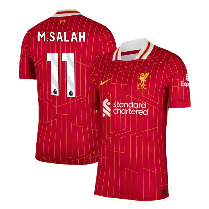 M.SALAH #11 Liverpool Home Player Version Jersey