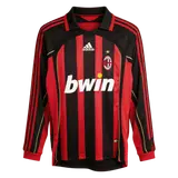 Retro Soccer Jersey RONALDO #99 AC Milan Home Long Sleeve 2006/07