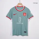 Atletico Madrid Away Kids Soccer Jerseys Full Kit