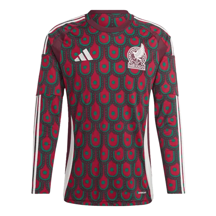 Mexico Home Long Sleeve Soccer Jersey Copa America