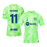 RAPHINHA #11 Barcelona Third Away Player Version Jersey - UCL