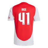 RICE #41 Arsenal Home Player Version Jersey - UCL