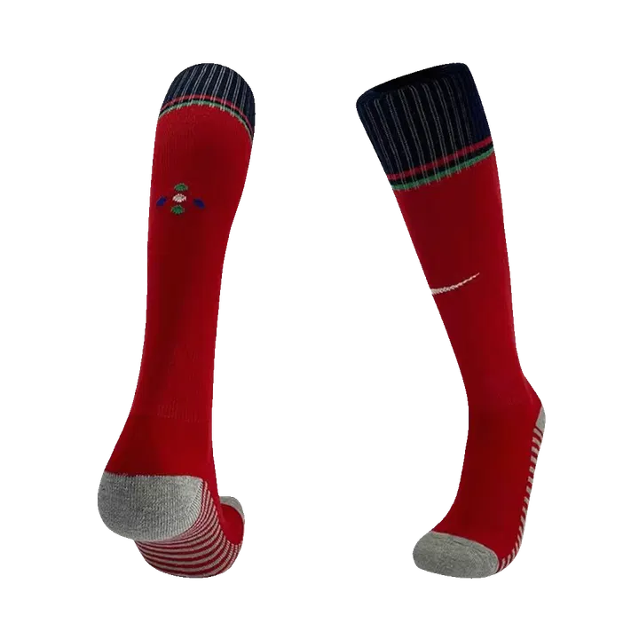 Portugal Home Soccer Socks Kids