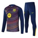 Barcelona 1/4 Zip Tracksuit 2025/26 Kids Colorful