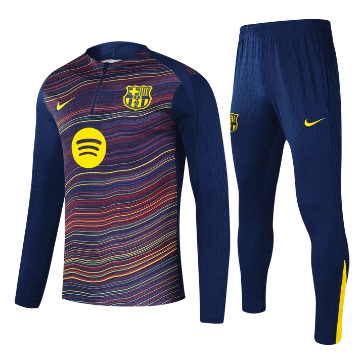 Barcelona 1/4 Zip Tracksuit 2025/26 Kids Colorful
