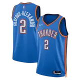 Gilgeous-Alexander #2 Oklahoma City Thunder Swingman NBA Jersey - Icon Edition