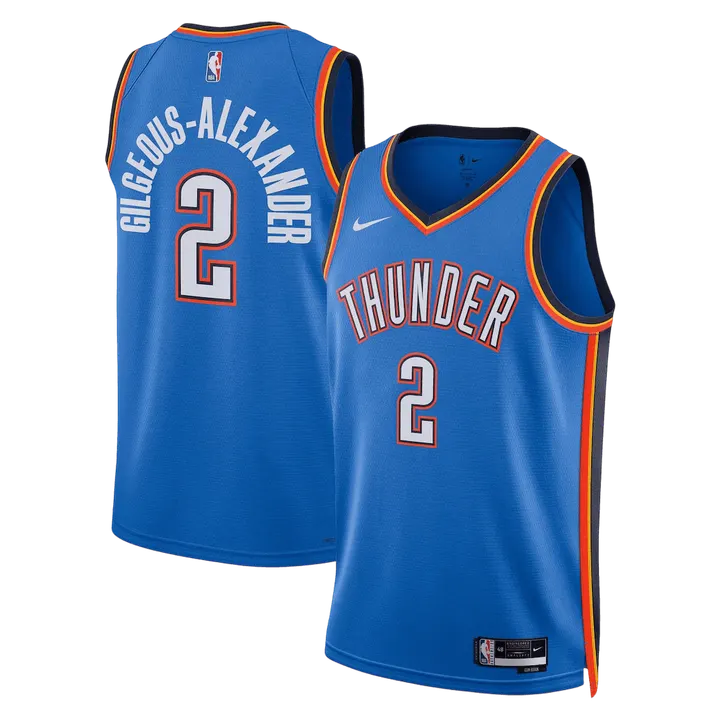 Gilgeous-Alexander #2 Oklahoma City Thunder Swingman NBA Jersey - Icon Edition