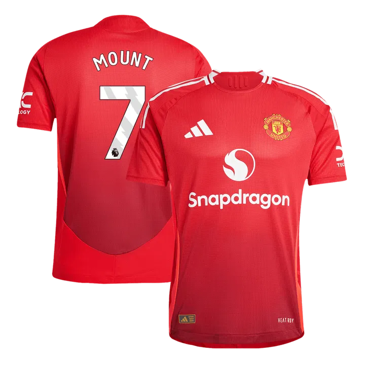 MOUNT #7 Manchester United Home Player Version Jersey