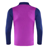 Barcelona 1/4 Zip Tracksuit 2025/26 Kids Purple