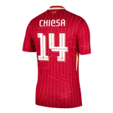 CHIESA #14 Liverpool Home Soccer Jersey -UCL