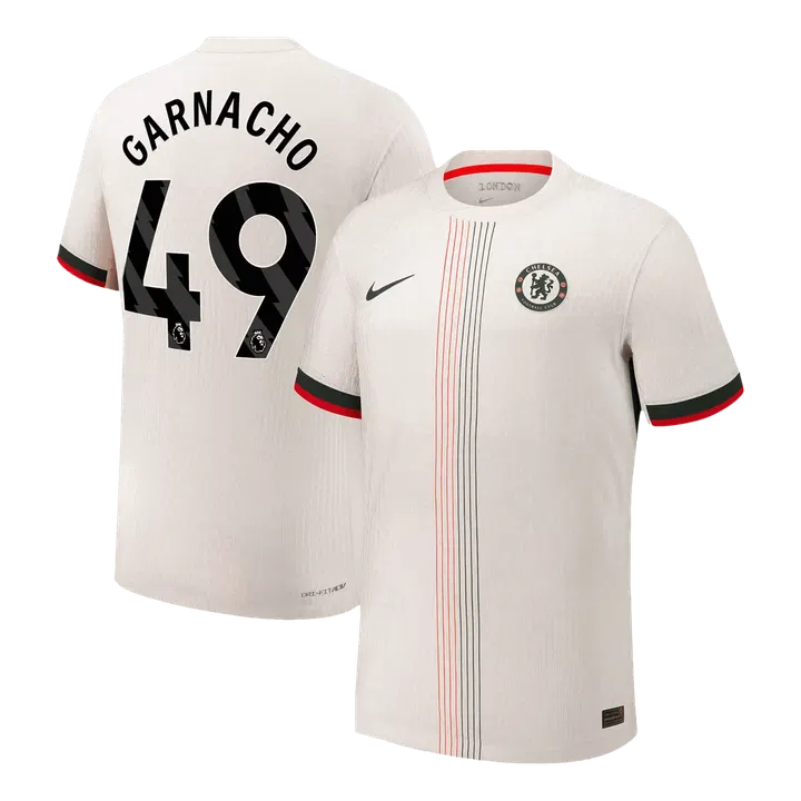GARNACHO #49 Chelsea Away Player Version Jersey 2025/26