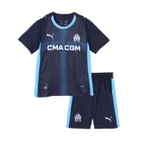 Marseille Away Kids Soccer Jerseys Kit 2025/26