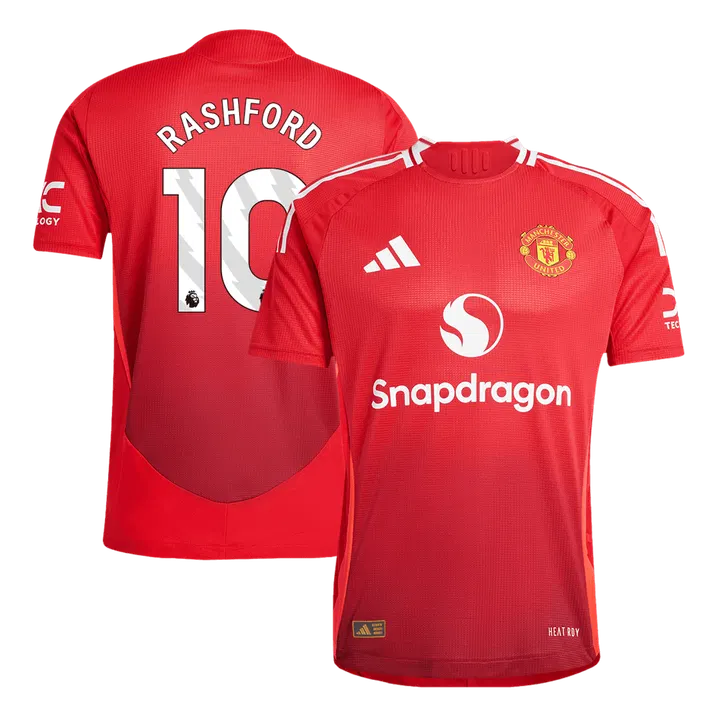 RASHFORD #10 Manchester United Home Player Version Jersey