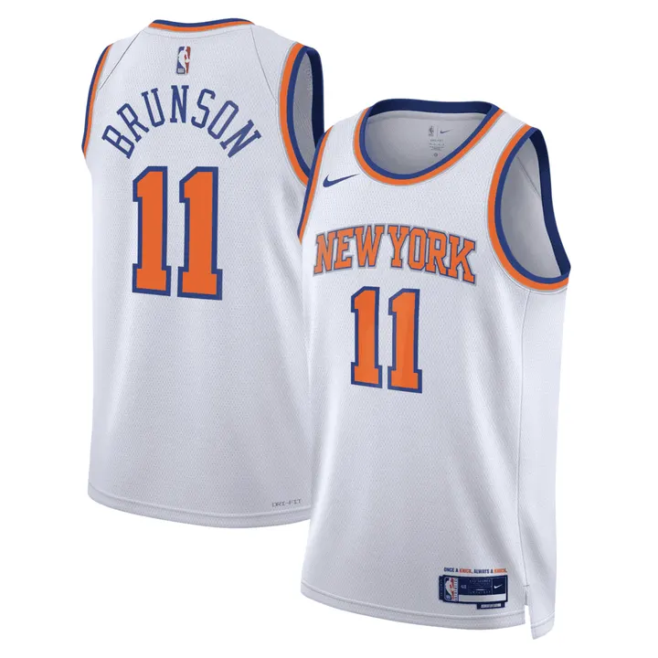 BRUNSON #11 New York Knicks Swingman NBA Jersey - Association Edition