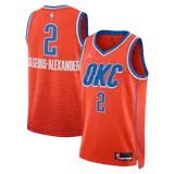 Gilgeous-Alexander #2 Oklahoma City Thunder Swingman NBA Jersey - Statement Edition