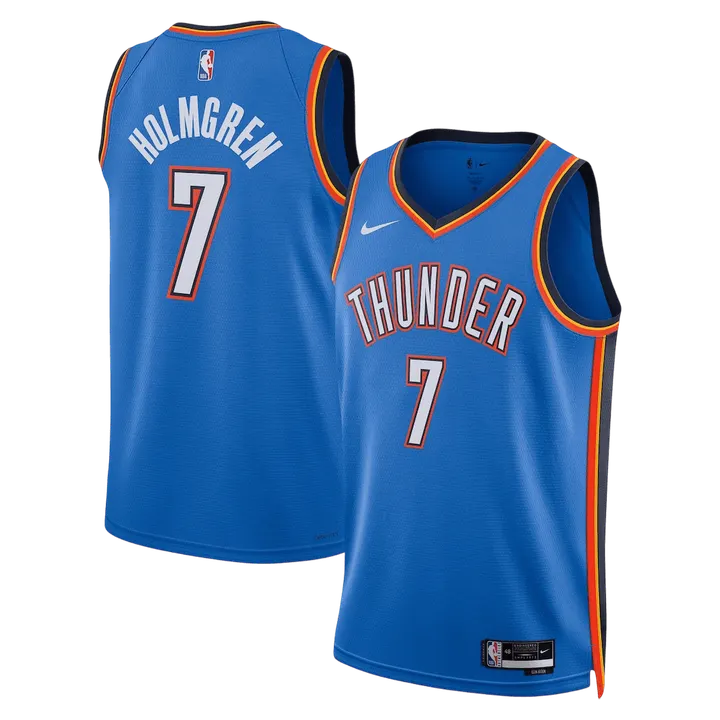 Holmgren #7 Oklahoma City Thunder Swingman NBA Jersey - Icon Edition