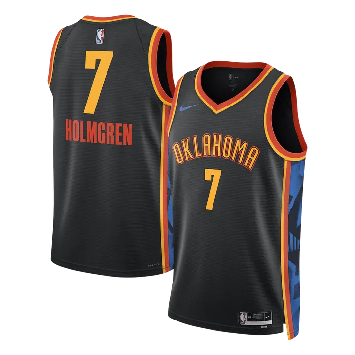 Holmgren #7 Oklahoma City Thunder Swingman NBA Jersey - City Edition