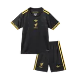 Mexico Third Away Kids Soccer Jerseys Kit 2025 - Gold Cup