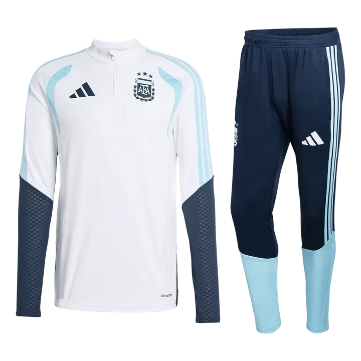 Argentina 1/4 Zip Tracksuit 2026 White