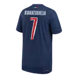 KVARATSKHELIA #7 PSG Home Player Version Jersey - UCL