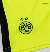 Borussia Dortmund Away Kids Soccer Jerseys Kit 2025/26