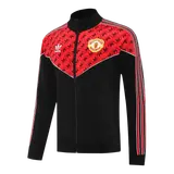 Manchester United Jacket Tracksuit 2025/26 Red&Black