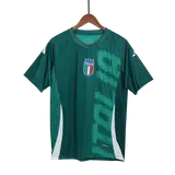 Italy Pre-Match Soccer Jersey EURO Green
