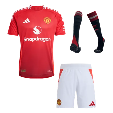 Manchester United Home Player Version Jerseys Full Kit
