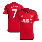 MOUNT #7 Manchester United Home Soccer Jersey 2023/24