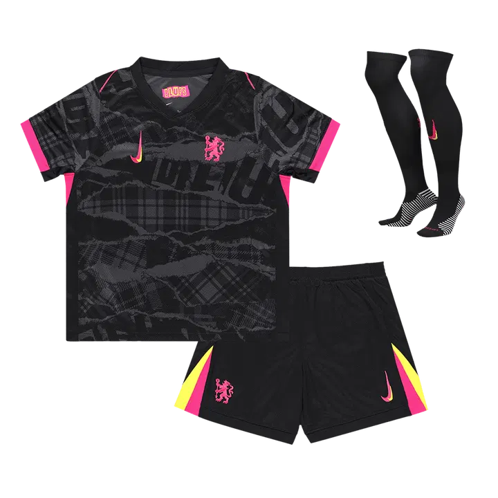 Chelsea Third Away Kids Soccer Jerseys Full Kit